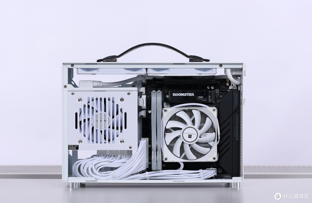 仅8.5L,可以提着走的ITX小钢炮,230F+5060Ti+闪鳞S300 Pro装机