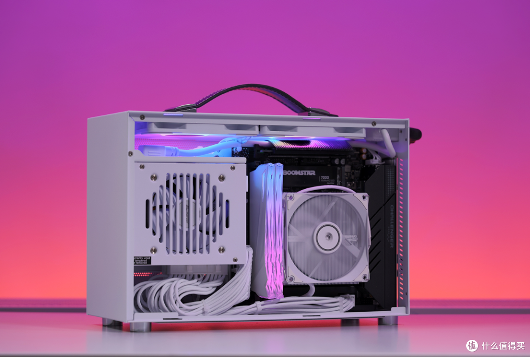 仅8.5L,可以提着走的ITX小钢炮,230F+5060Ti+闪鳞S300 Pro装机