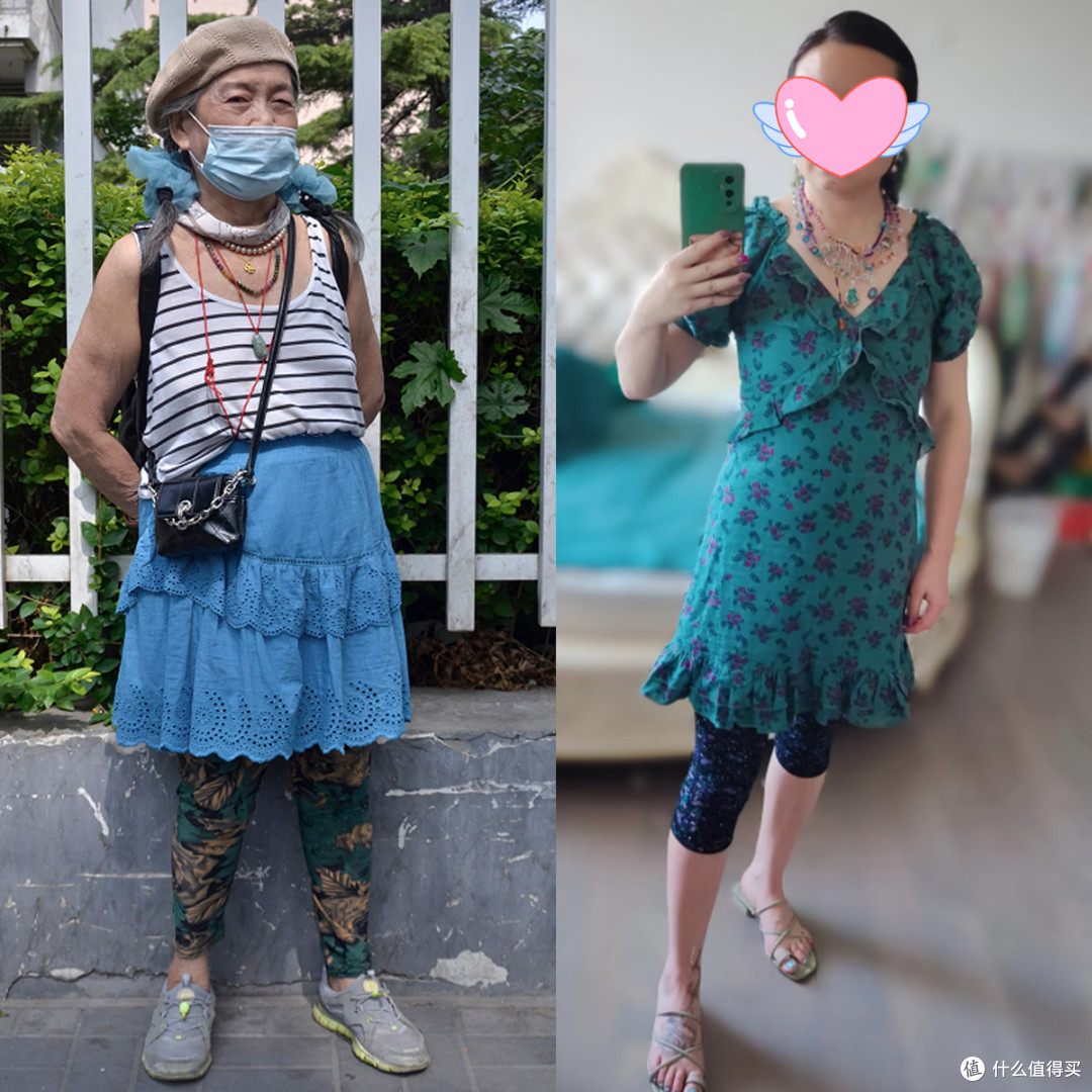 裙子配袜裤的大妈式穿搭,带偏多少中年女性?显得廉价还很土气!