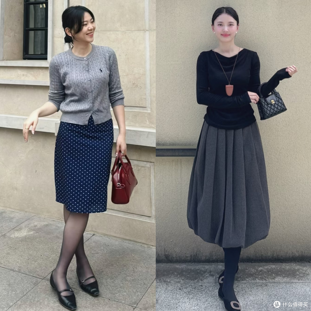 裙子配袜裤的大妈式穿搭,带偏多少中年女性?显得廉价还很土气!