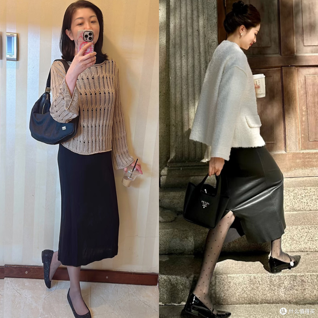 裙子配袜裤的大妈式穿搭,带偏多少中年女性?显得廉价还很土气!