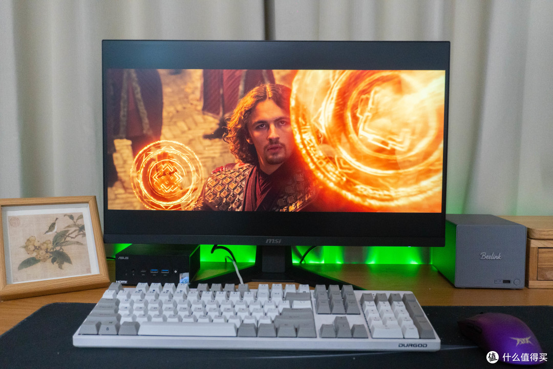 799就能买到210Hz,低蓝光,高色域的MSI微星MAG 275QF E21 黑刃