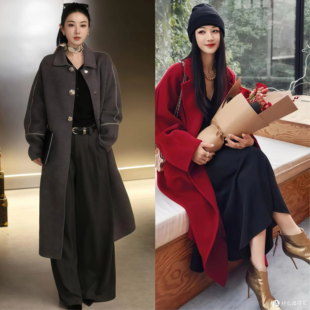在冬季,姐妹们学薇娅这样打扮:不穿羽绒服,头发盘起、配饰时髦