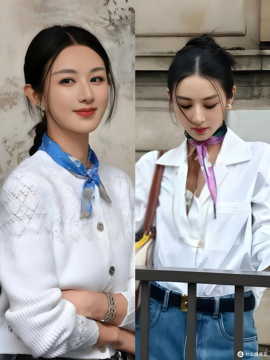 在冬季,姐妹们学薇娅这样打扮:不穿羽绒服,头发盘起、配饰时髦
