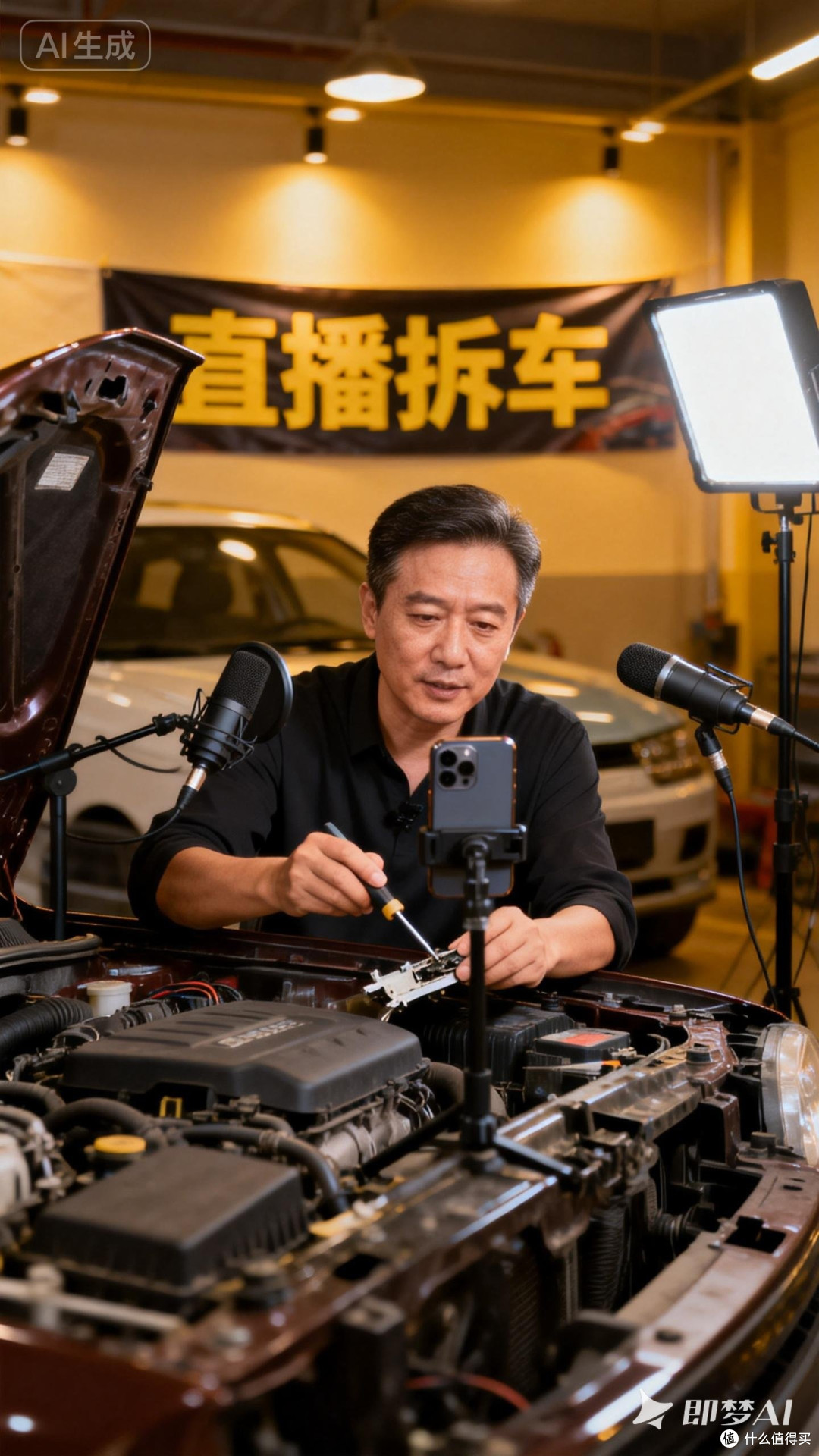 雷军现场拆车,观众直呼过瘾!