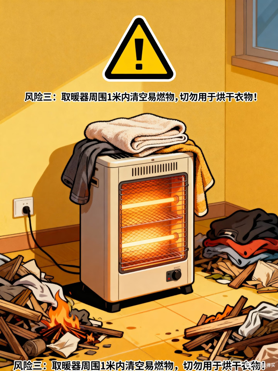 秋冬用电安全指南：守住取暖季的防火底线