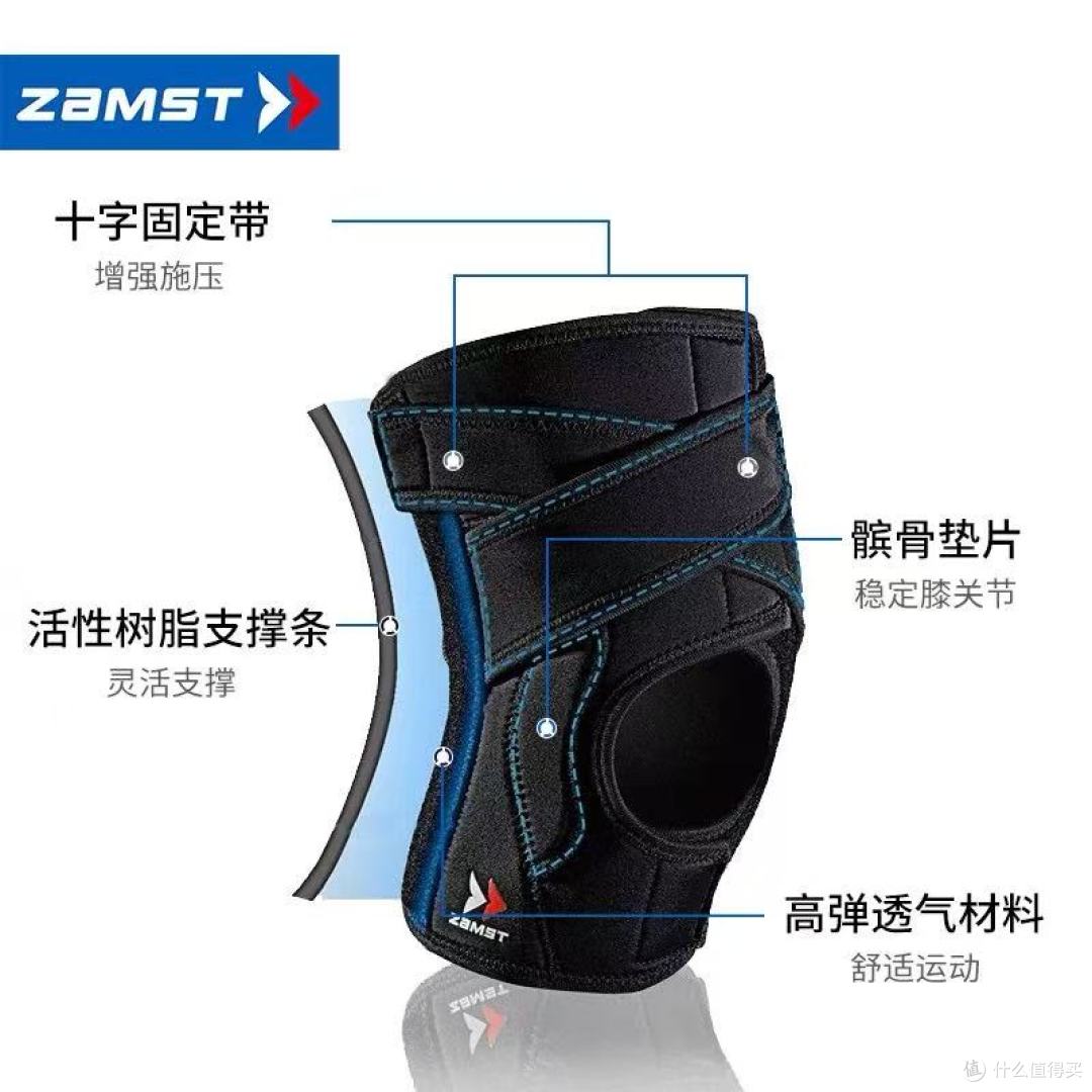 ZAMST EK-5护膝深度测评｜跑者/篮球党必备！膝盖防护天花板来了