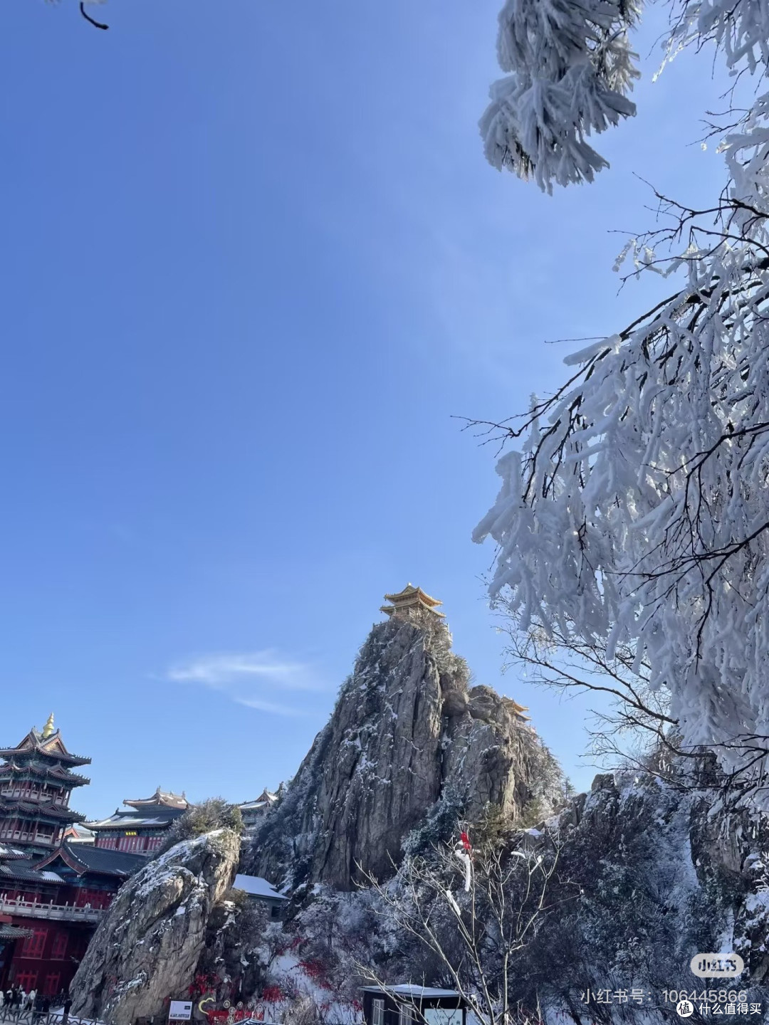 老君山的雪景真的很美