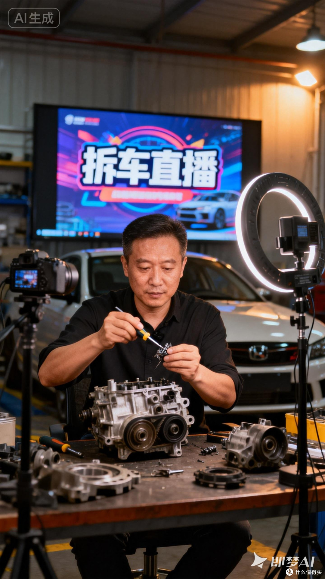 雷军直播拆车,真敢玩?