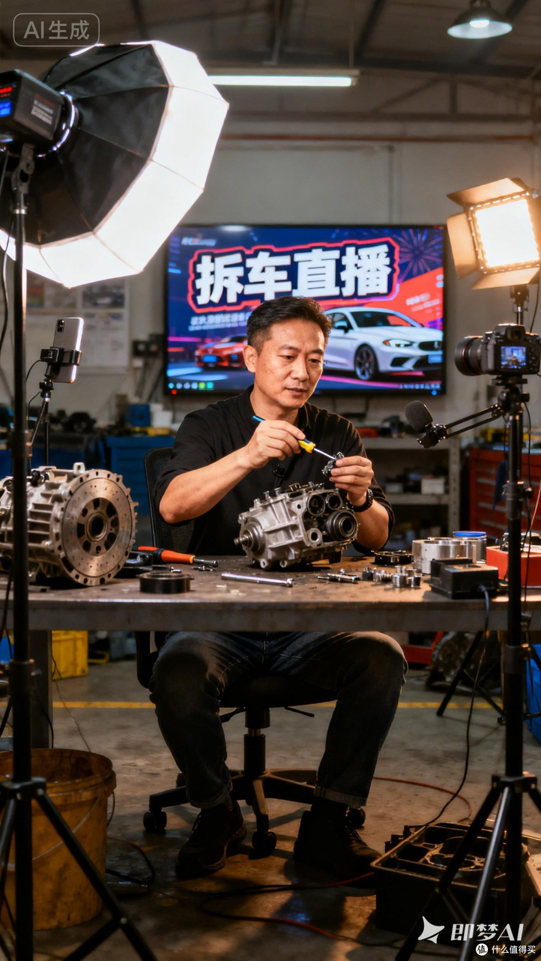 雷军直播拆车,真敢玩?
