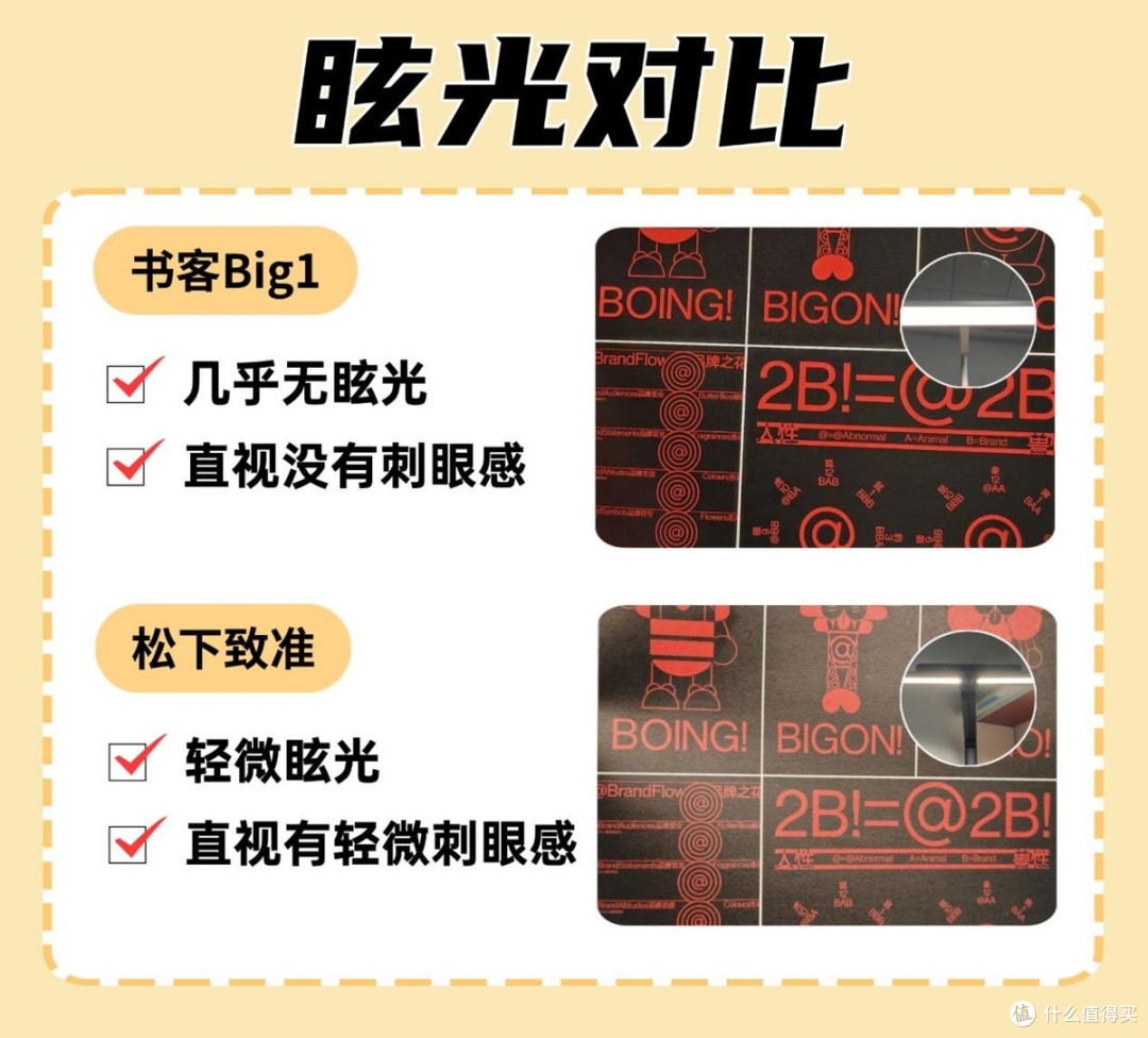 松下护眼台灯好用吗?书客Big1vs松下致准实测:专业护眼它更靠谱
