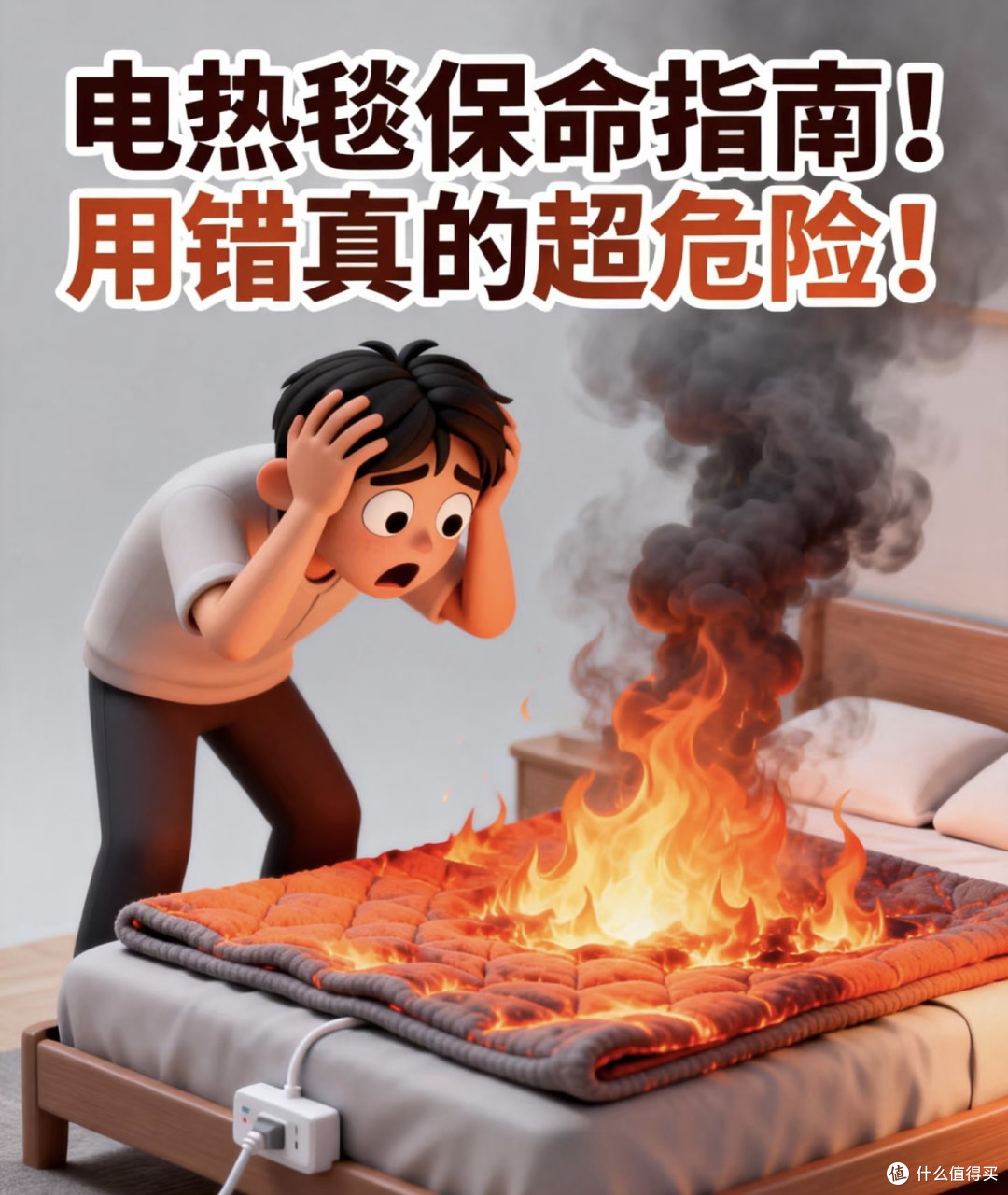电热毯保命指南:用错真的会致命!
