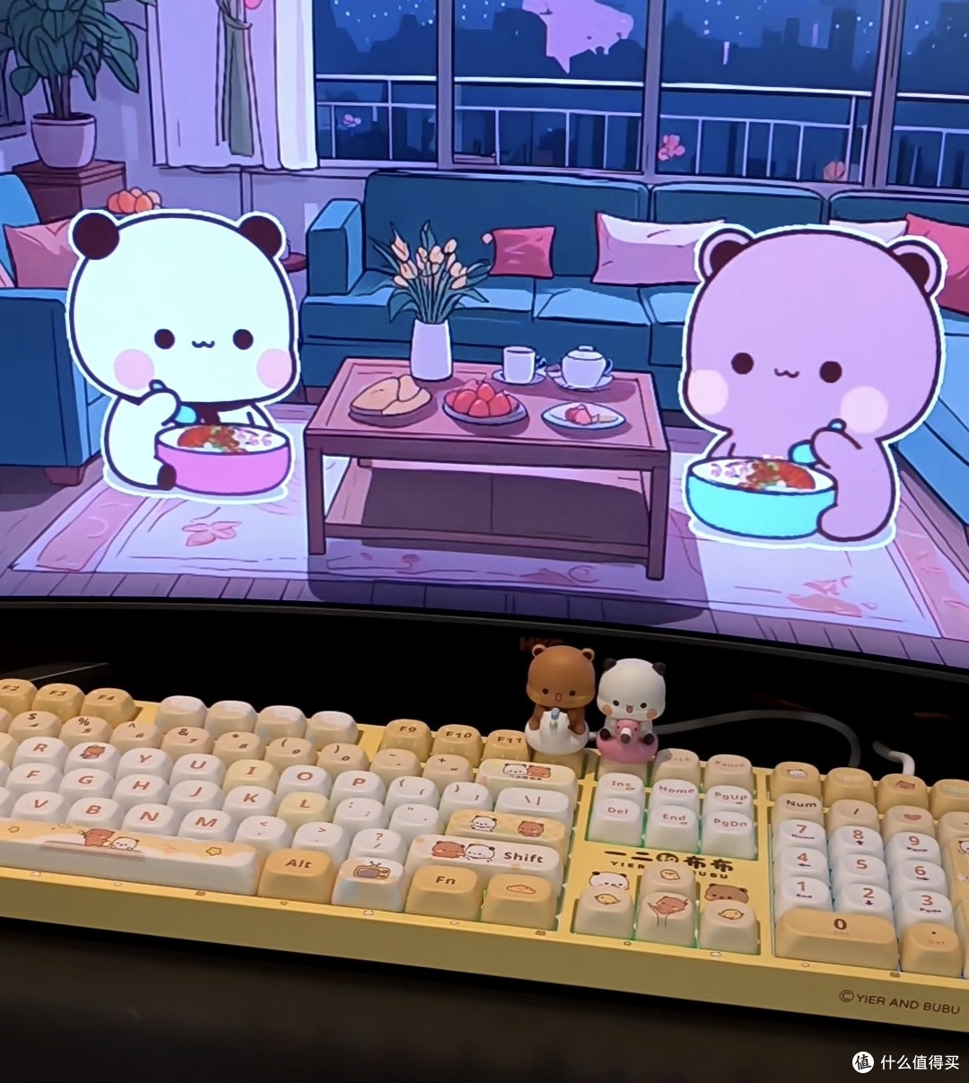 桌面新宠AKKO 5108B 一二和布布联名键盘,萌力与实力双重暴击!