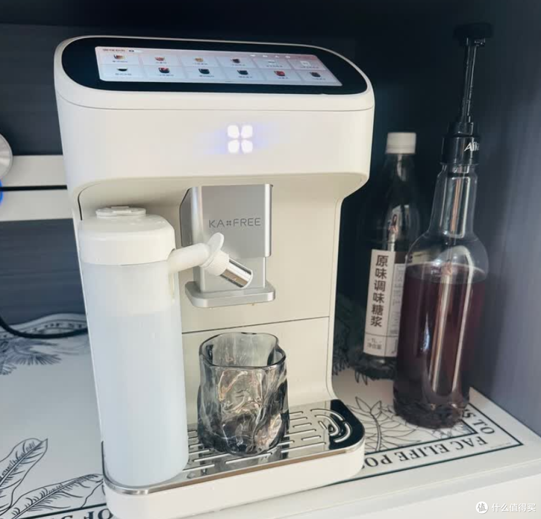 咖啡自由SF1 Max月白款值得买吗?双温双萃+大屏触控深度体验