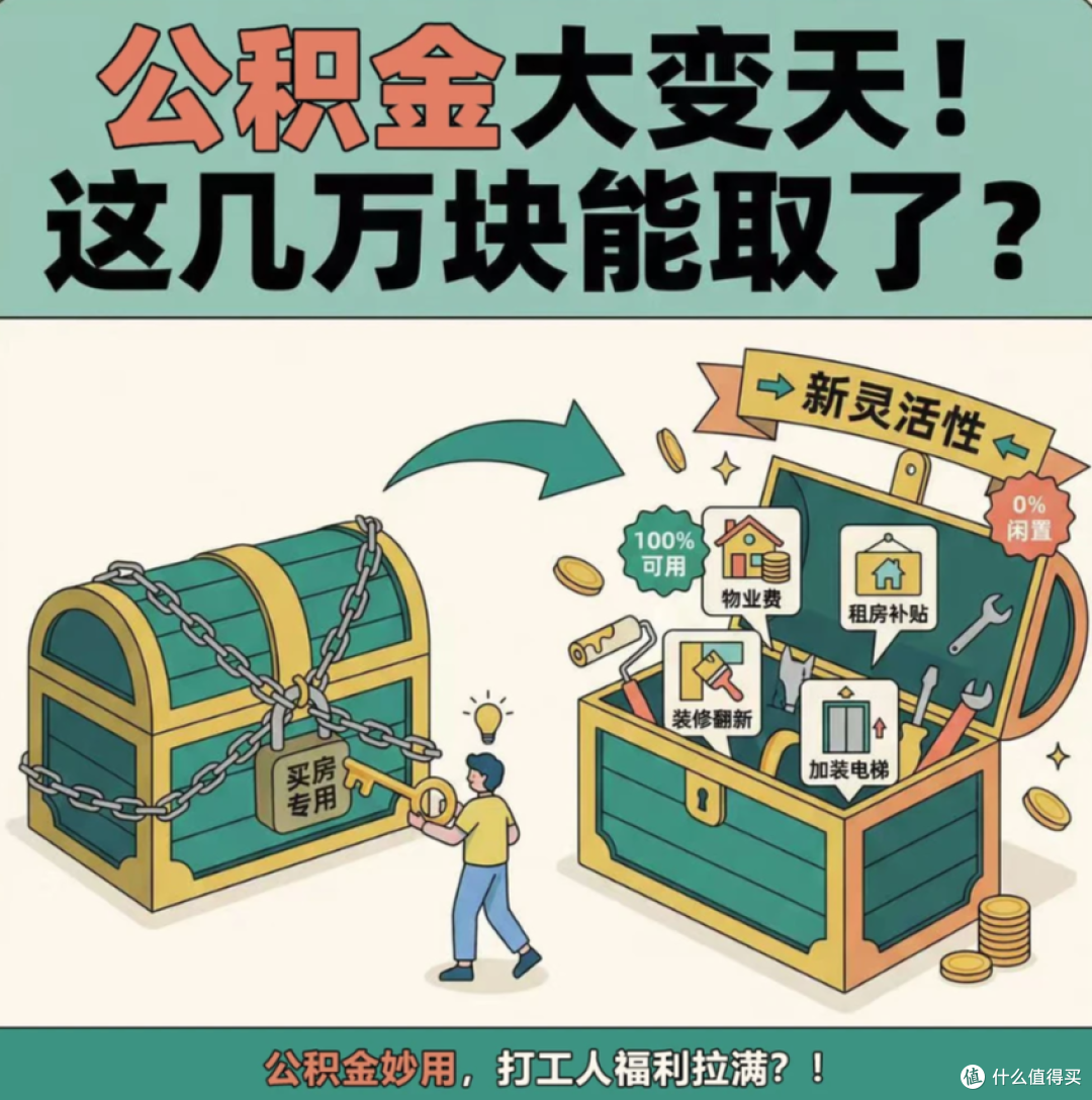 住房公积金全面改革,使用范围大大拓宽!以后会越变越“香”吗?