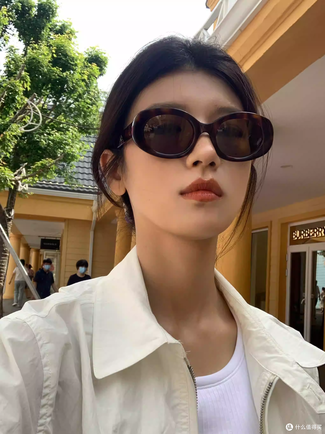 CBENJO/高街极简玳瑁 高品质时髦偏光防紫外线户外防晒太阳镜女