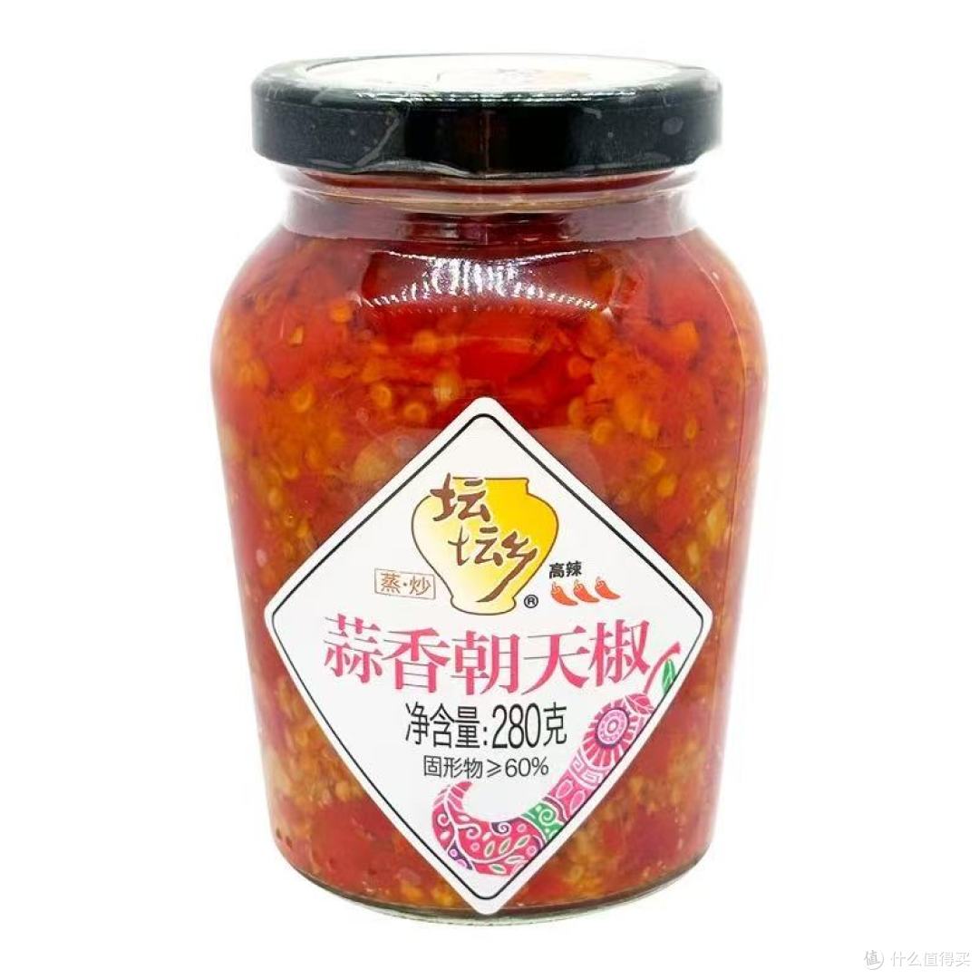 坛坛乡蒜香豉香朝天椒测评|干饭人必备的万能下饭神器