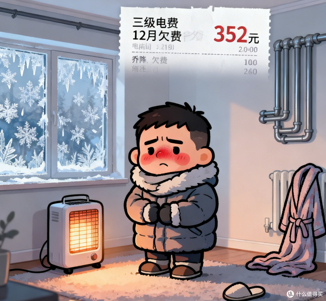 起初都以为是个普通的冬天~结果冻哭，工科老公改造一晚上，热了