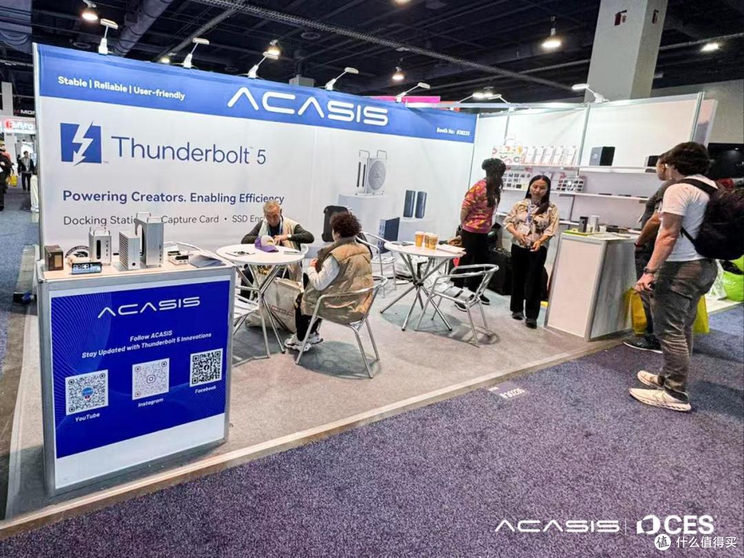 革新存储体验:阿卡西斯CES发布全球首款Thunderbolt 5满速硬盘盒