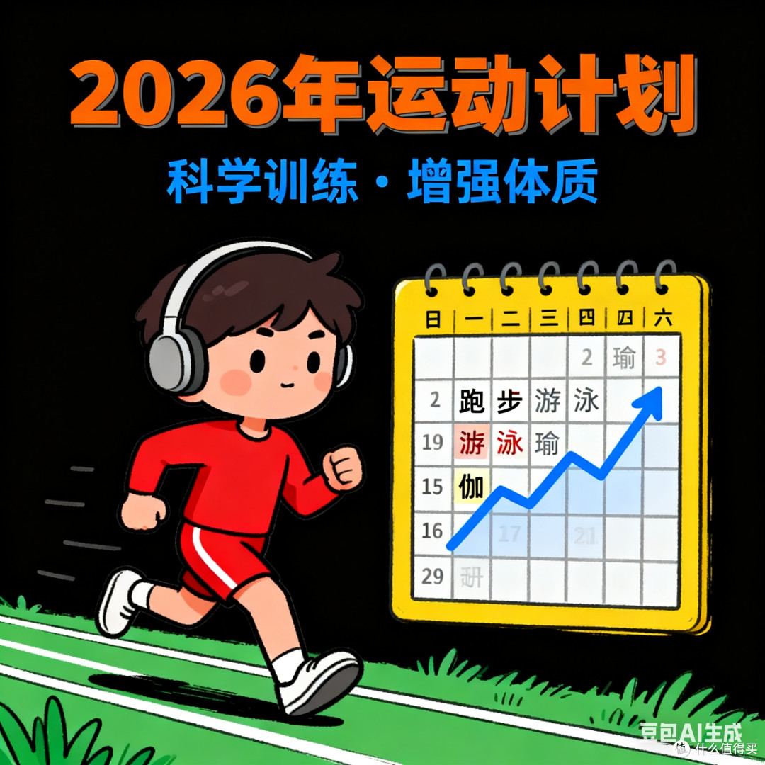 一年运动计划,体质明显增强