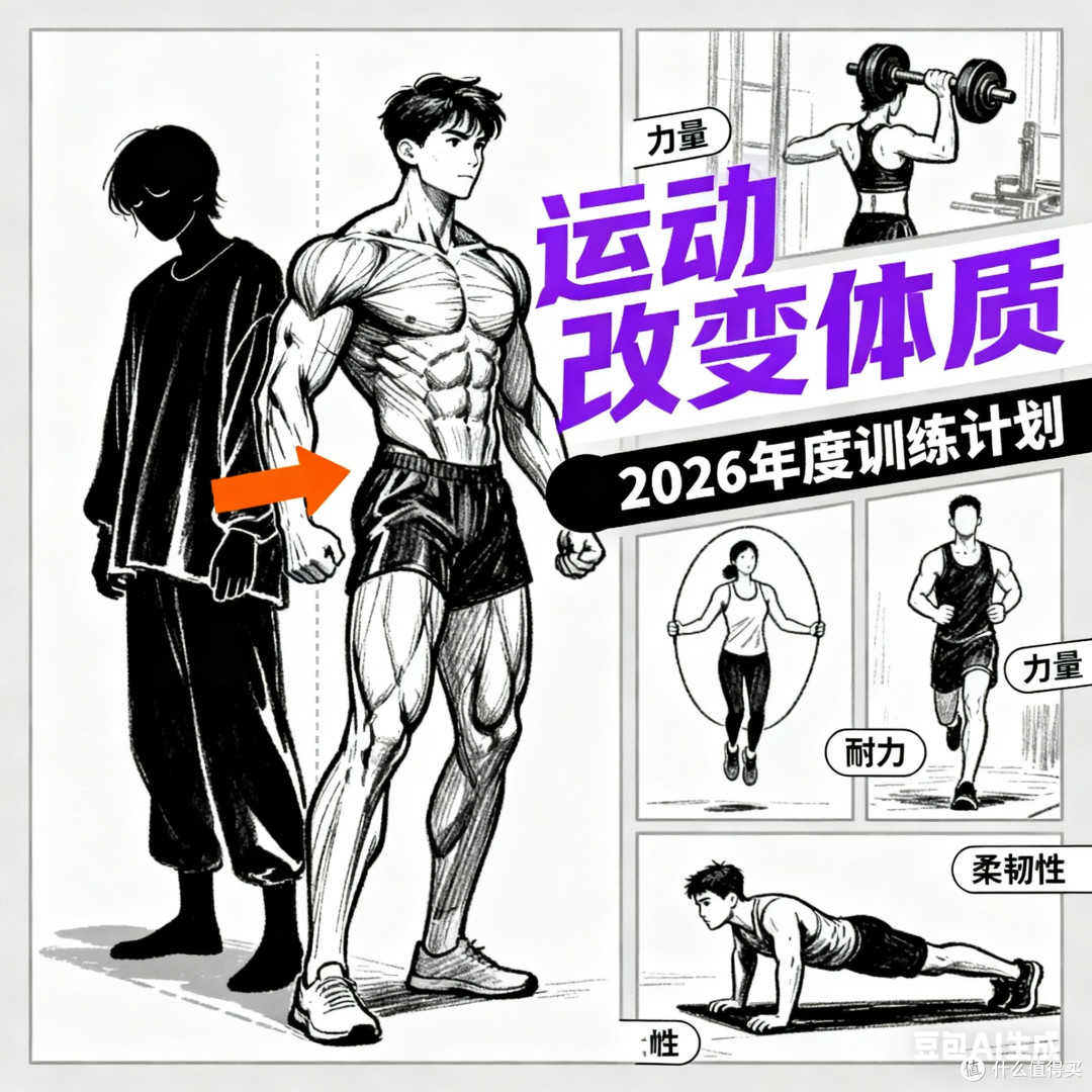 一年运动计划，体质明显增强
