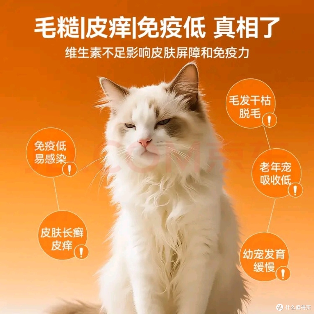 普安特猫咪狗狗宠物复合维生素片维生素b皮肤病视力衰退掉毛