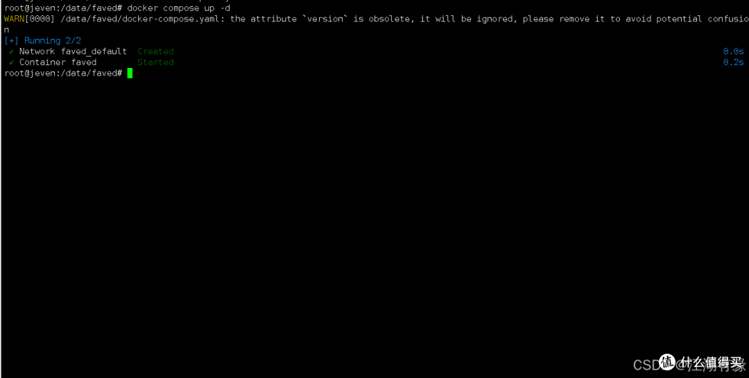 打造私有书签库：使用Docker快速搭建 Faved