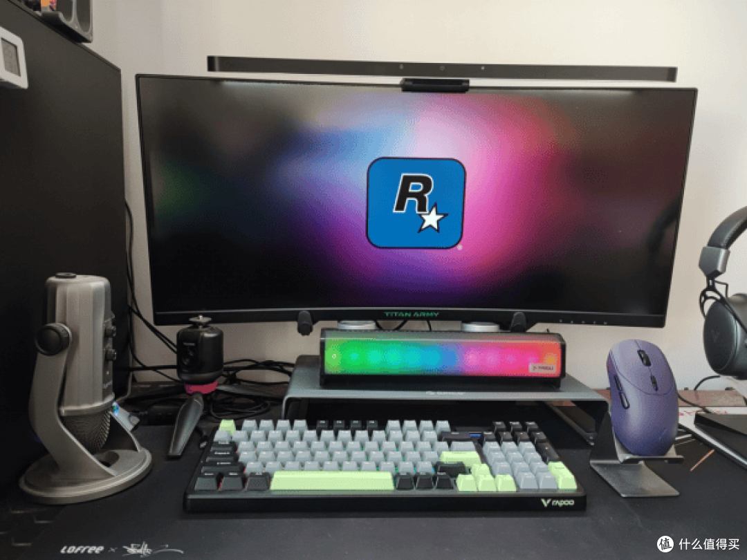 原生双 8K 王者！键鼠绝佳搭配- 雷柏VT9MAX键鼠V700DIY-98键盘