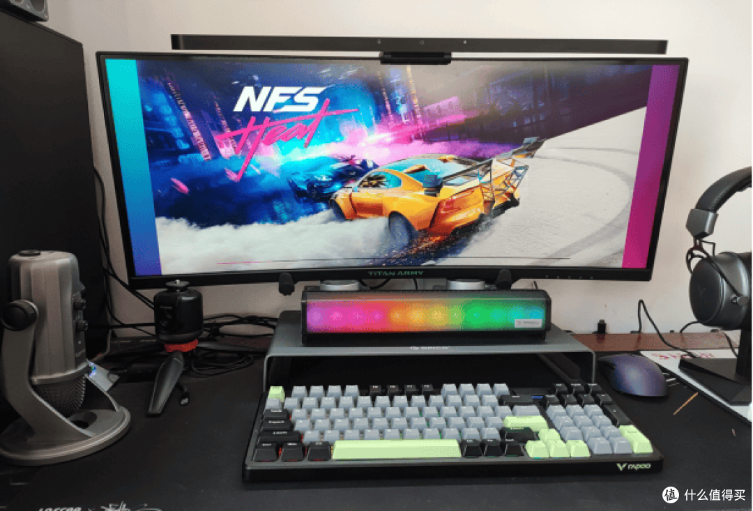 原生双 8K 王者！键鼠绝佳搭配- 雷柏VT9MAX键鼠V700DIY-98键盘
