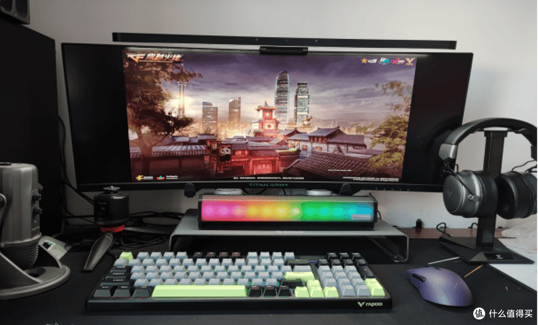 原生双 8K 王者！键鼠绝佳搭配- 雷柏VT9MAX键鼠V700DIY-98键盘