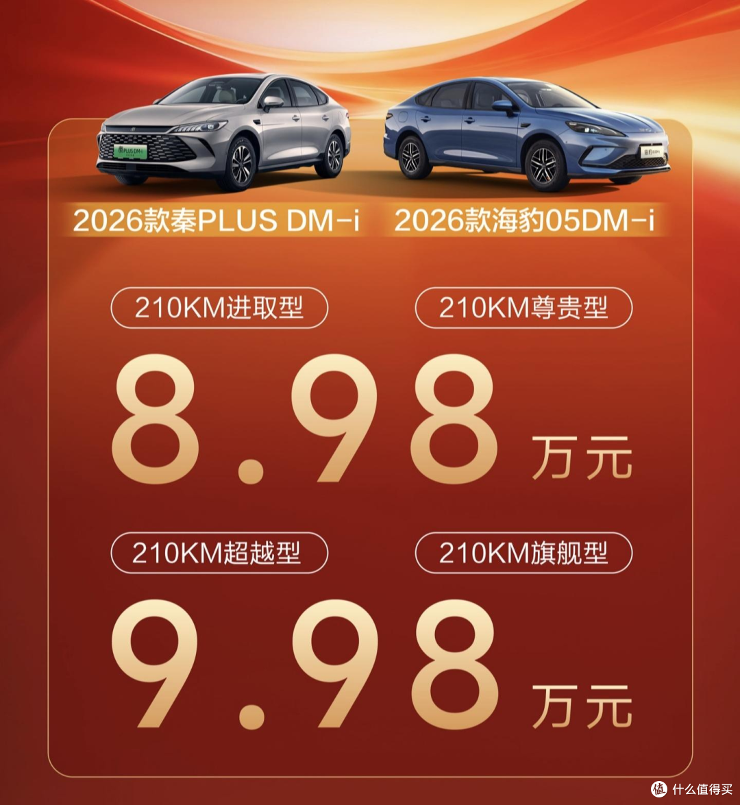 比亚迪加推210km纯电续航dmi车,续航翻倍,技术平权!