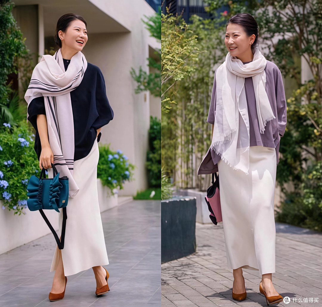 这才是50岁女人该有的打扮，首饰不戴金、衣服不穿紧，优雅端庄！