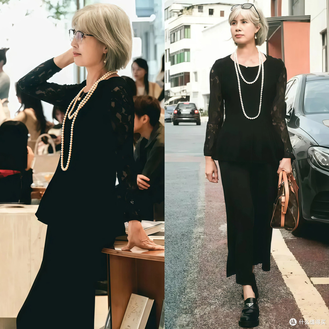这才是50岁女人该有的打扮，首饰不戴金、衣服不穿紧，优雅端庄！