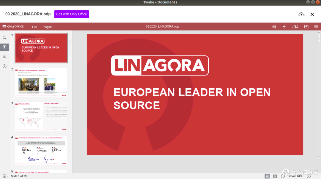LINAGORA integrates ONLYOFFICE Docs to cover remote users’ needs for real-time co-editing
