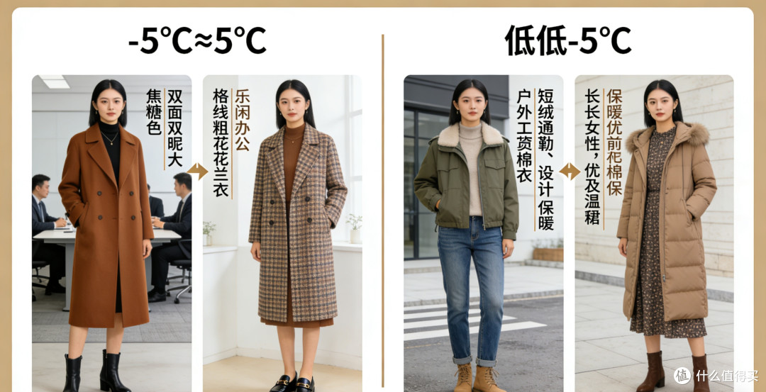 寒潮穿搭指南:大衣与棉服的「保暖+时尚」平衡术