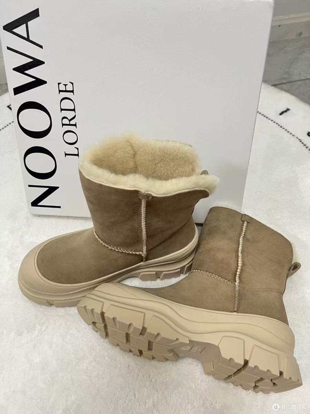 👢NOOWA加绒短靴,承包我整个冬天的温暖与时髦