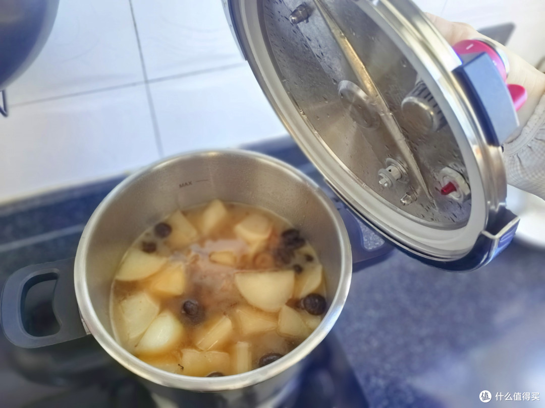 8L超大容量帝伯朗星驰压力锅体验:量再大,一锅炖得下
