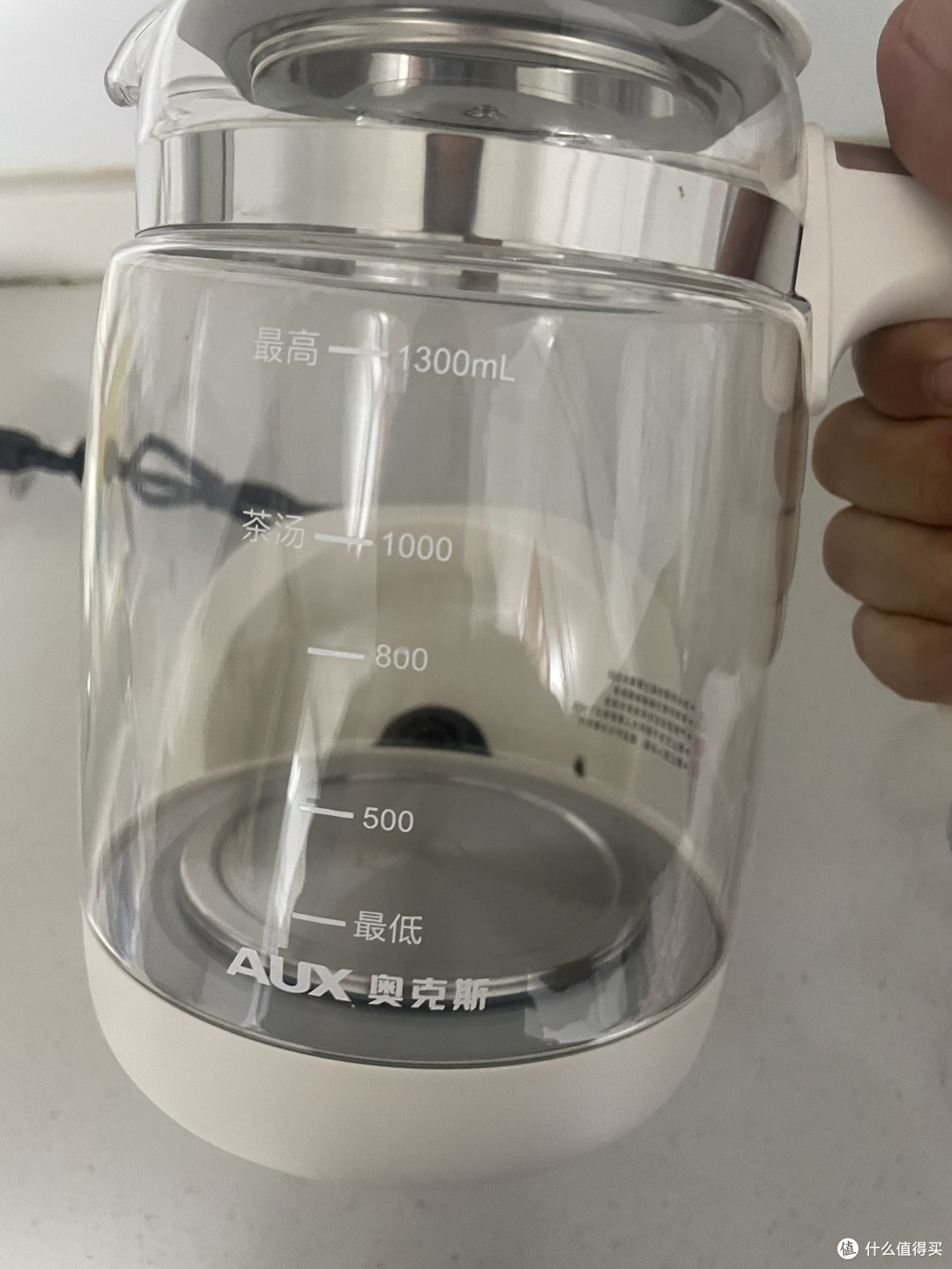 奥克斯养生壶玻璃壶体全自动调奶器办公室多功能花茶壶恒温壶电热