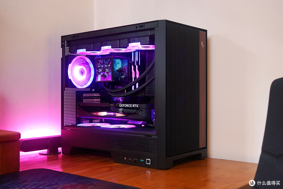 265K+STRIX Z890-E+RTX5070Ti+九州风神 CL600 机箱装机效果展示