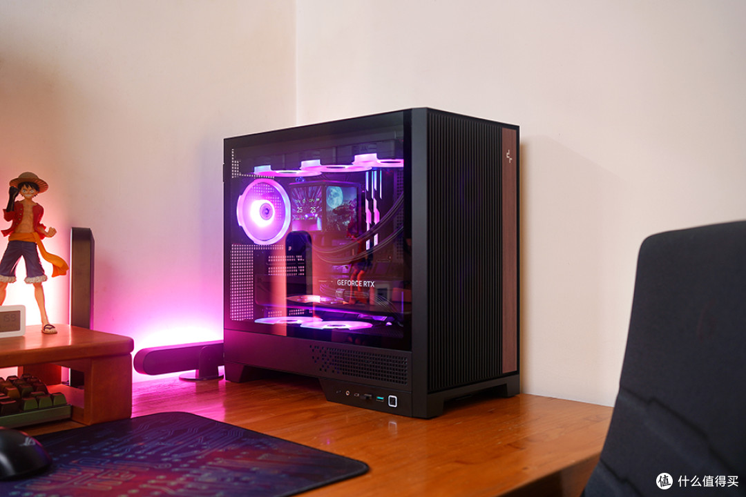 265K+STRIX Z890-E+RTX5070Ti+九州风神 CL600 机箱装机效果展示