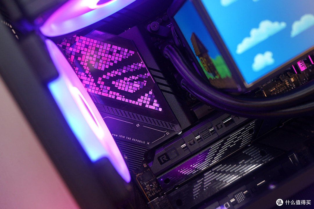 265K+STRIX Z890-E+RTX5070Ti+九州风神 CL600 机箱装机效果展示
