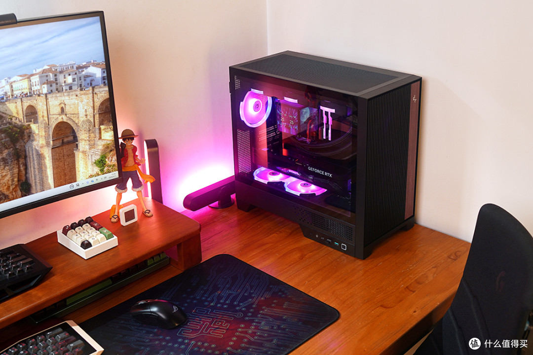 265K+STRIX Z890-E+RTX5070Ti+九州风神 CL600 机箱装机效果展示