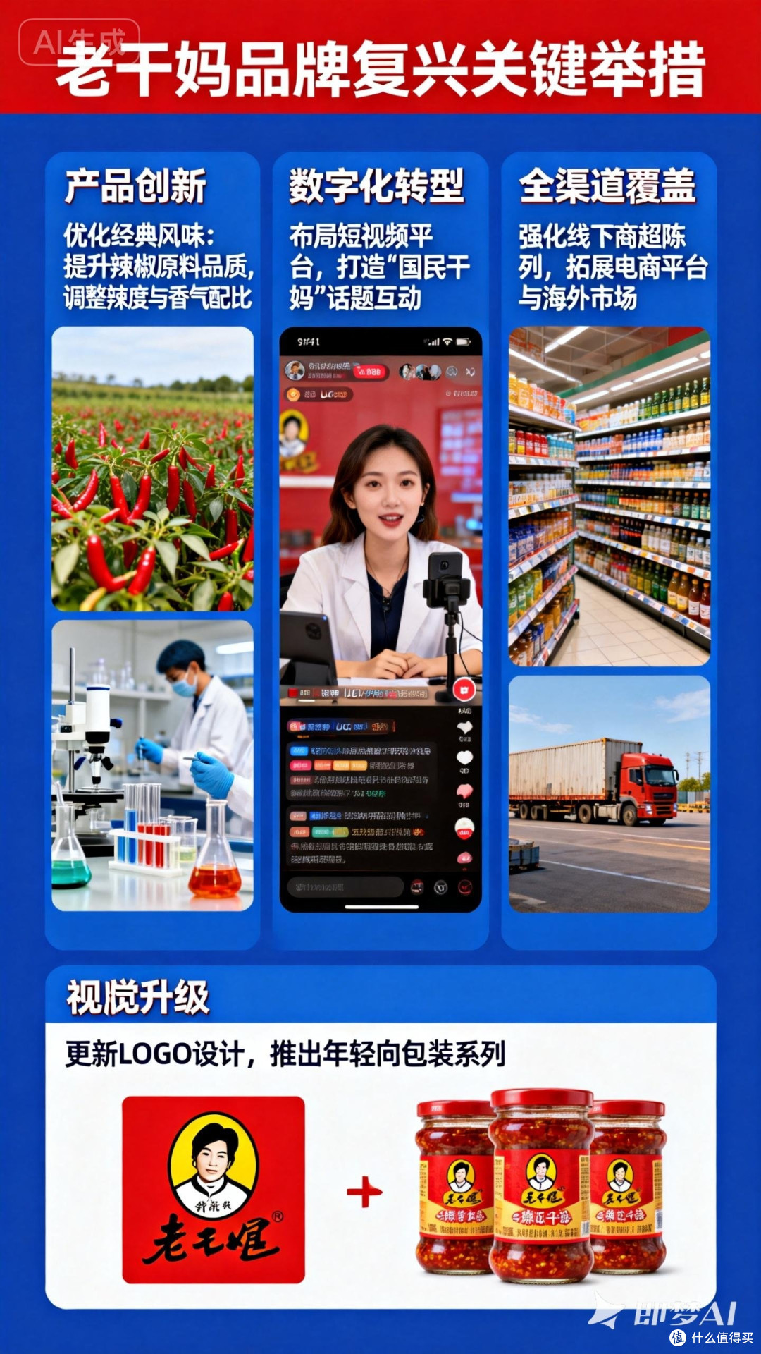 老干妈品牌复兴的关键举措