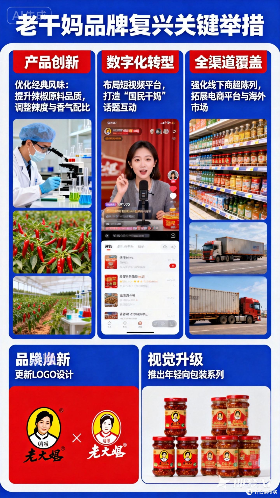 老干妈品牌复兴的关键举措