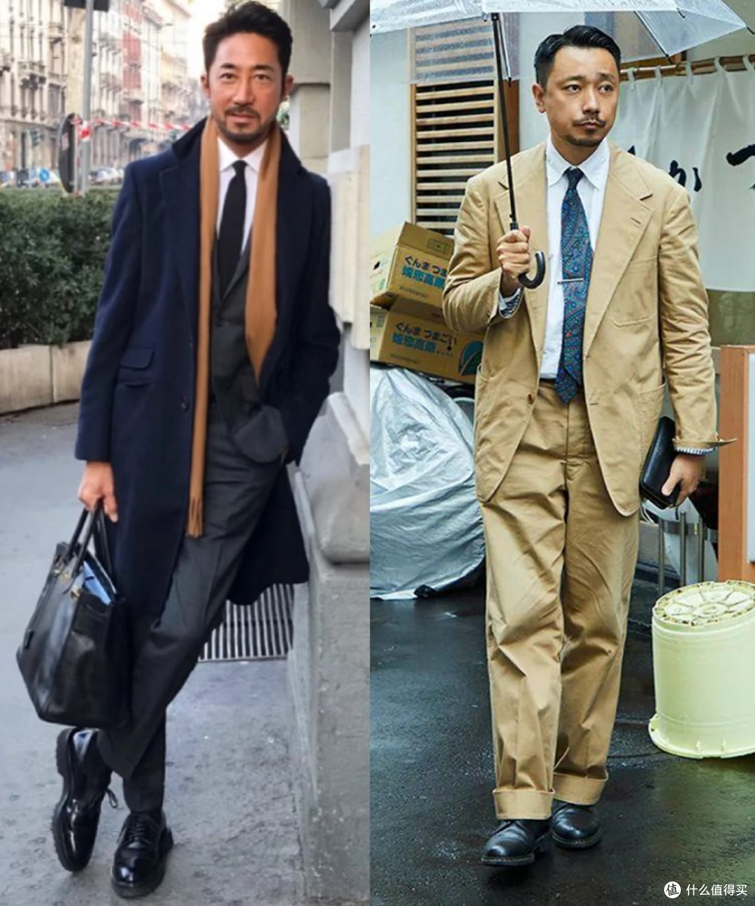 看中国大叔穿搭,再看日本男人,才发现:穿这些衣服有多么毁气质