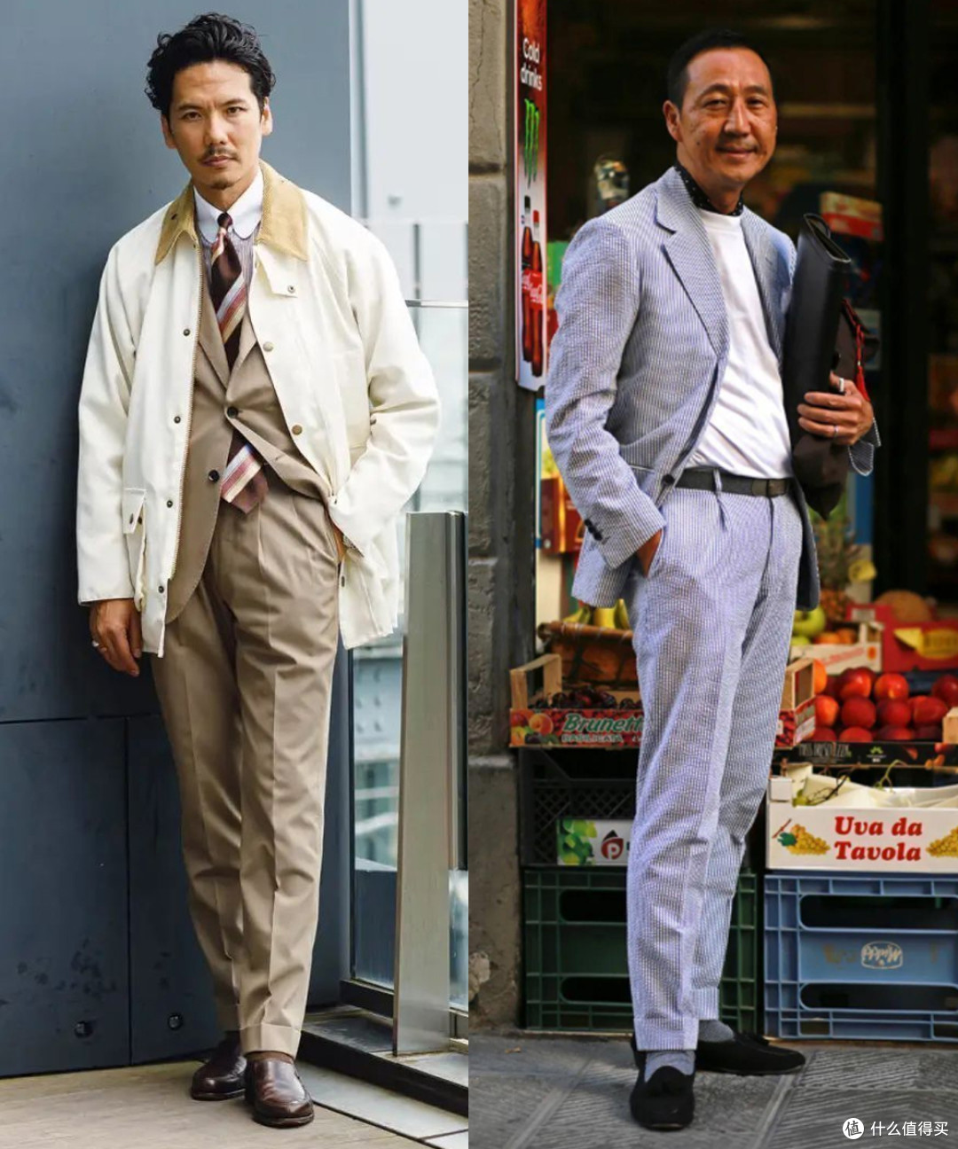 看中国大叔穿搭,再看日本男人,才发现:穿这些衣服有多么毁气质