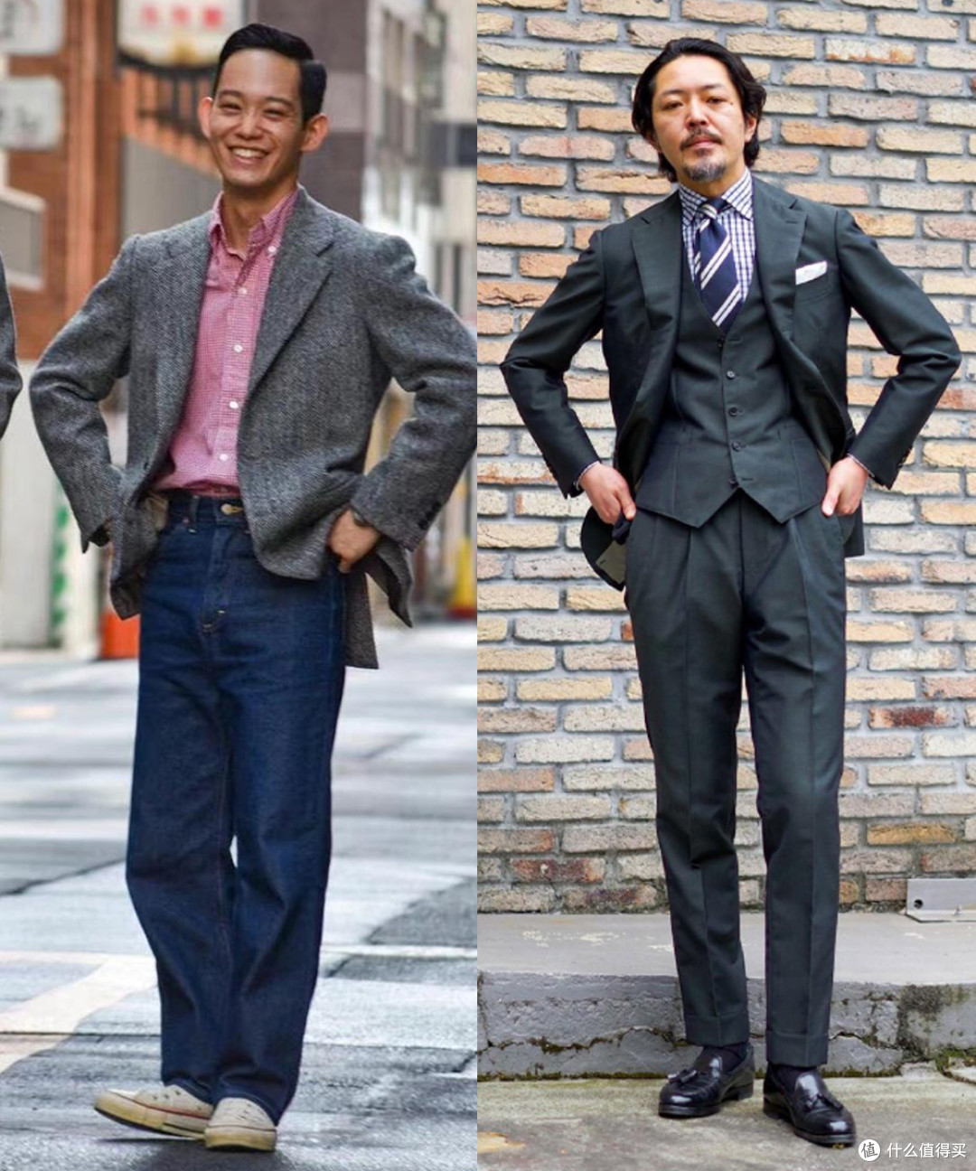看中国大叔穿搭,再看日本男人,才发现:穿这些衣服有多么毁气质