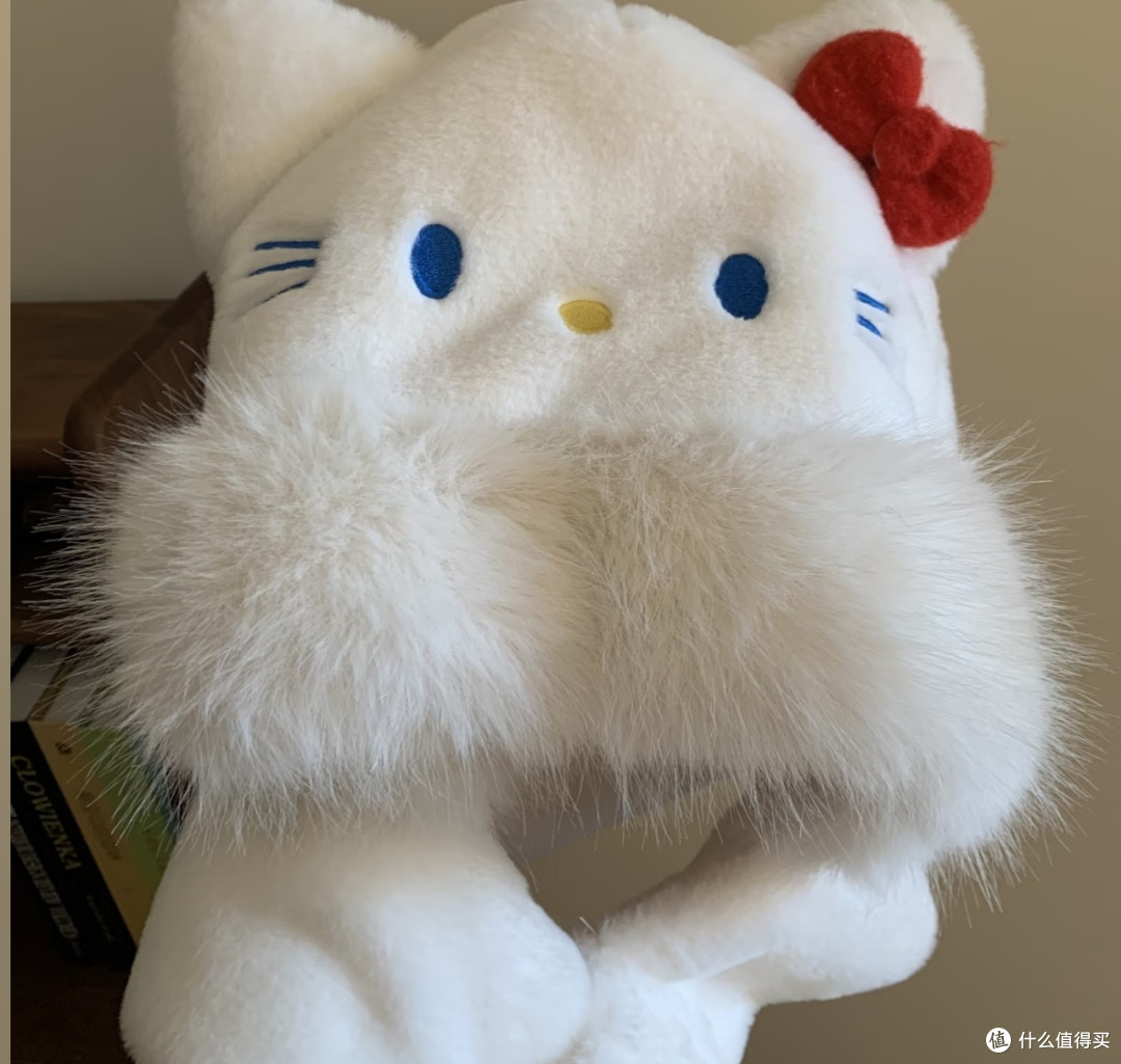 Kitty一体帽:可爱又保暖