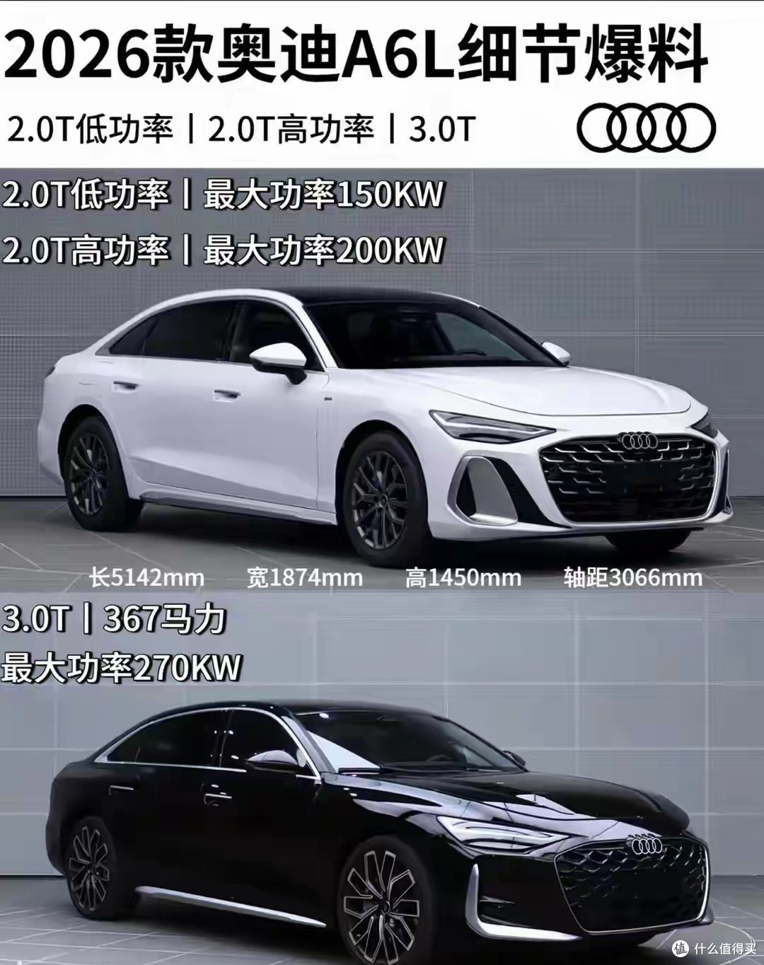华为智驾上车!新款奥迪A6L发布,轴距超A8,告别官车形象