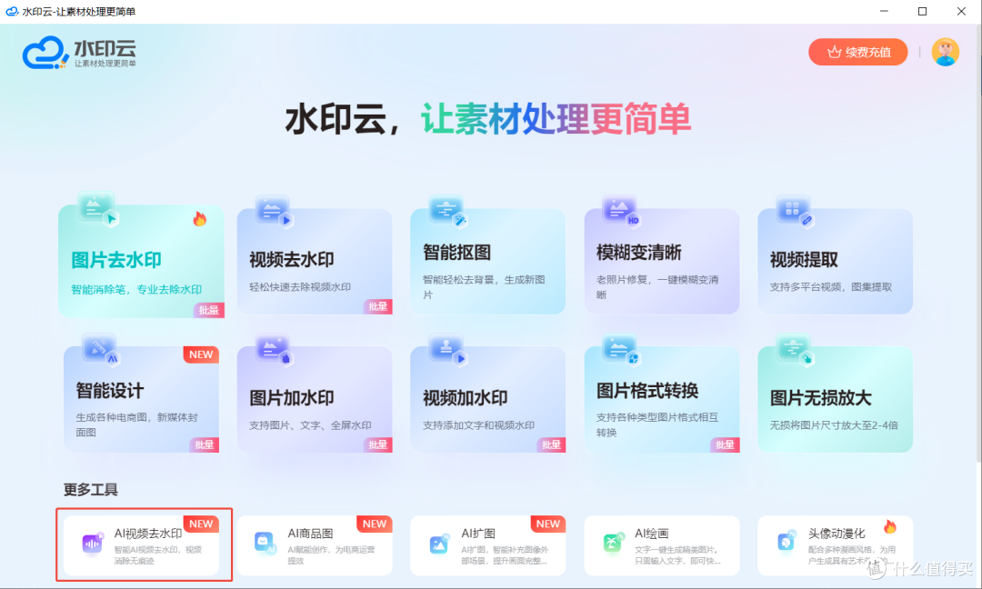AI生成视频水印去除